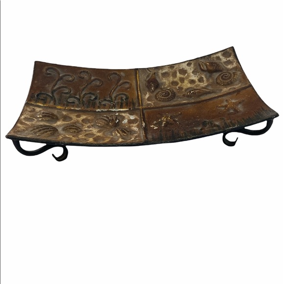 Coffee Table Metal Decor Vintage - Picture 1 of 4